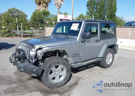 2018 Jeep Wrangler Sport из США, поврежденный, VIN 1C4GJWAG9JL931235